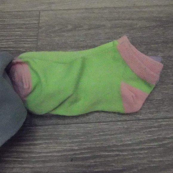 Adidas X14 Pairs Mix and Match Adult Floral Ankle No Show Socks - Picture 6 of 16